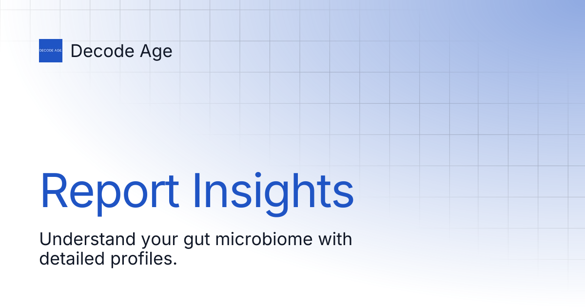 Report Insights | Decode Age
